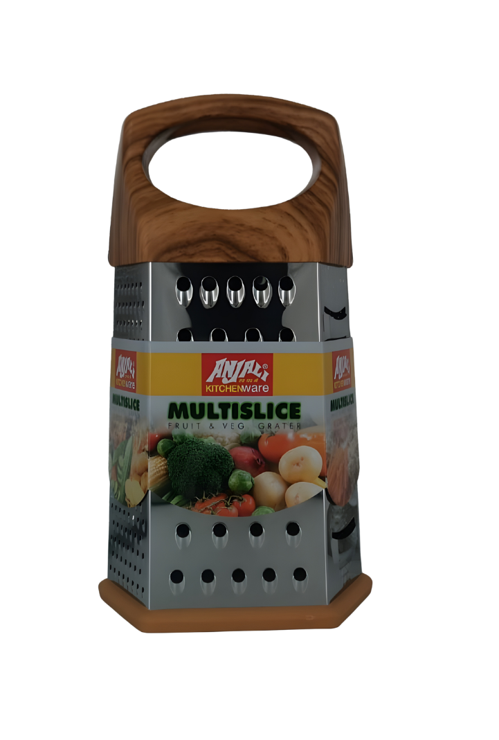 ANJALI Chefline Multi Slicer 62 | Fruit & vegetable Grater | 6 Way | Slicer, Shredder, Grater, Jali Slice