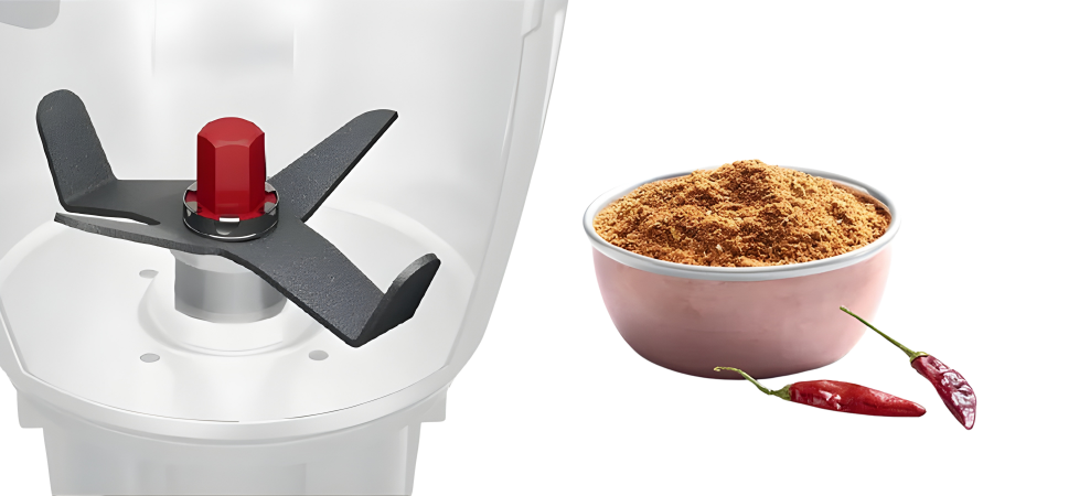 BOSCH Mixer Grinder TrueMixx Pro 1000 W Blue, MGM8842DIN | 4 Jar