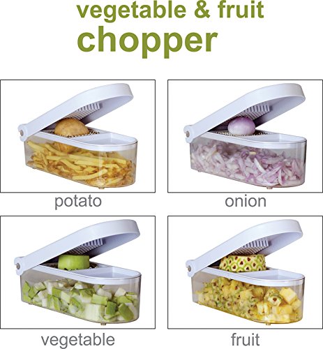 Ganesh Plastic Fruit & Vegetable Chopper Slicer Dicer Grater - Premium Slicer Grater Chipser from Ganesh - Just Rs. 486! Shop now at Surana Sons