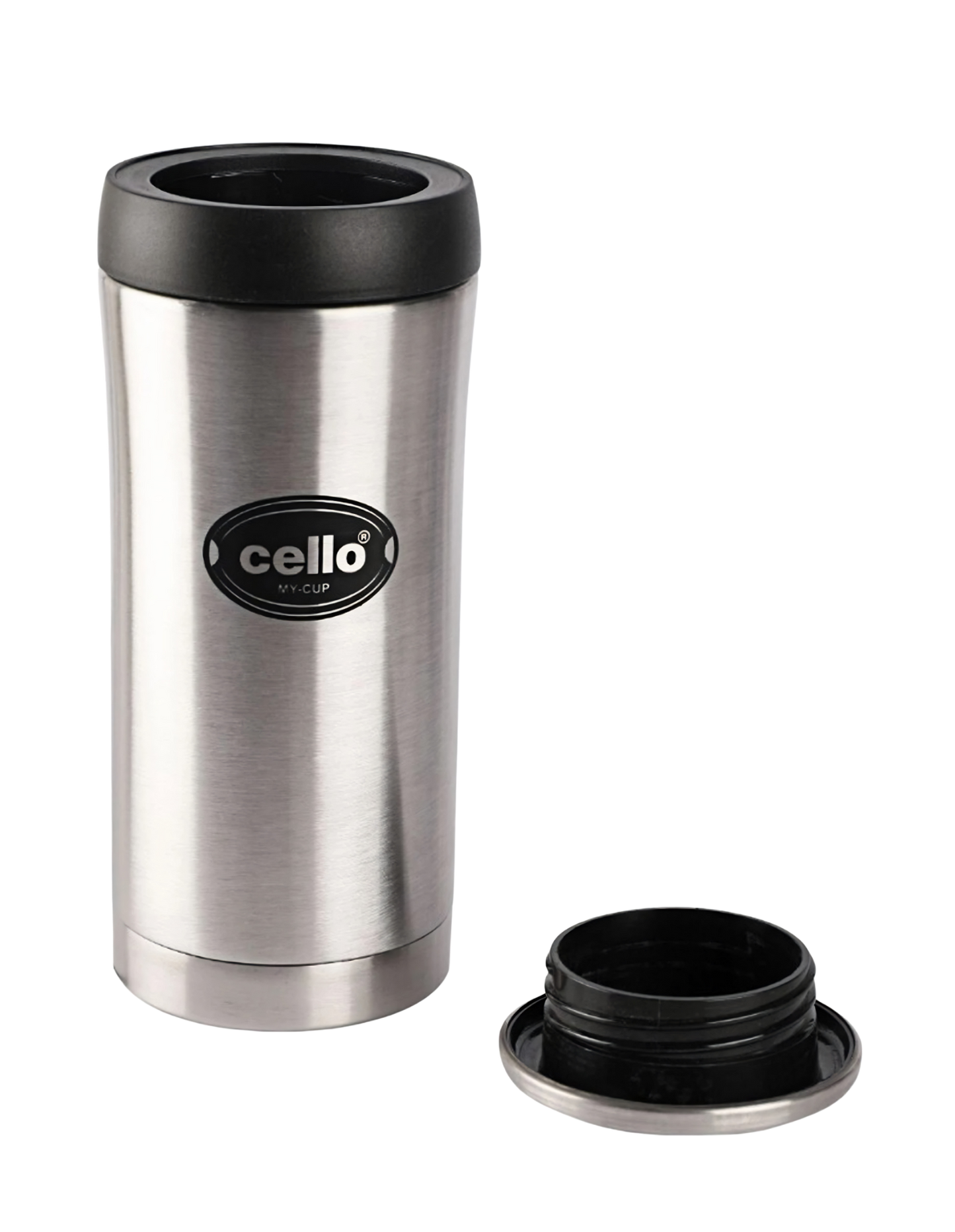 CELLO My Cup Vacuum Insulated Travel Mug | Double Wall Vacuum Insulated | For Hot & Cold Beverages | 350 ML