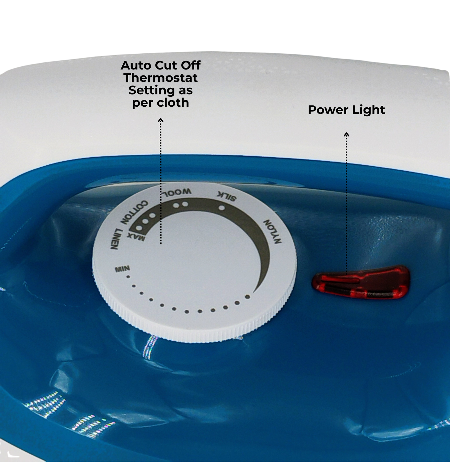 PHILIPS DuraEase Light Weight Dry Iron DST0600/20, 1000 W | 3 Year Warranty