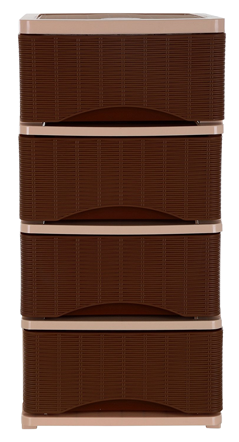 NAYASA Cane Tuckins No. 24 | Multi-Compartment Plastic Drawers | Storage Organizer