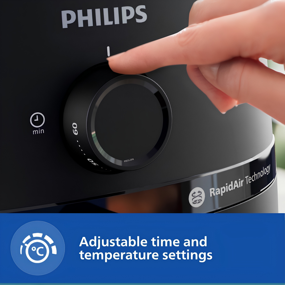 PHILIPS 4.2L Airfryer with Rapid Air Technology - NA120/00