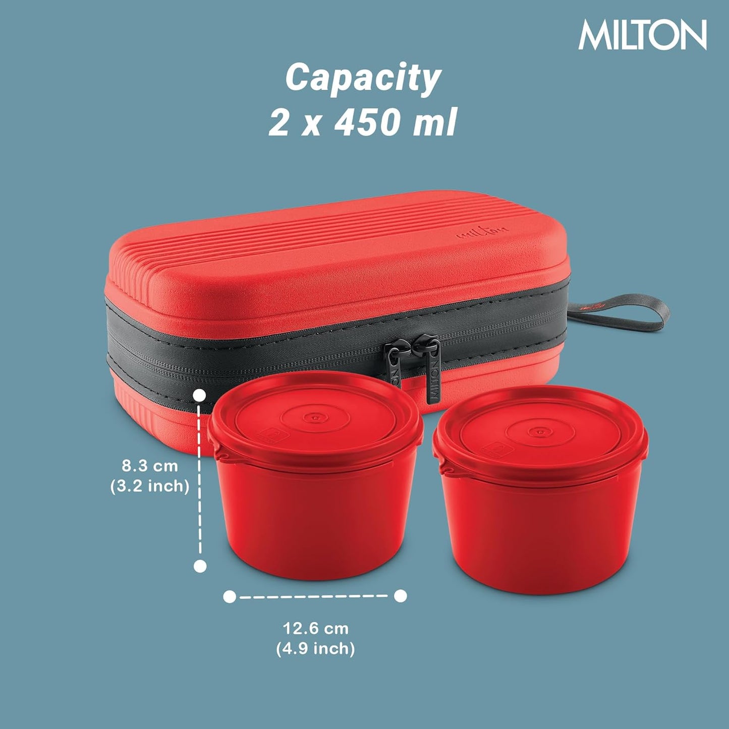 MILTON Urban Case /Town Case Hot Tiffin | Leak Proof | M.W. Safe