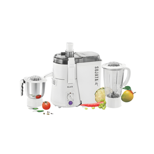 Sujata Powermatic Plus | India's Best Juicer Mixer Grinder | 900 Watt | 2 Jar