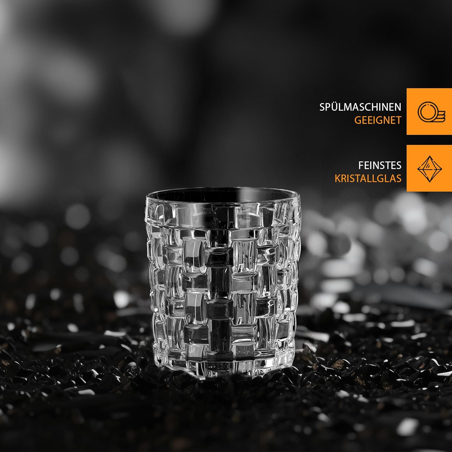 NACHTMANN Premium Crystal Whisky Tumbler - Set of 6, 330 ML - Premium glass tumblers from Nachtmann - Just Rs. 4041! Shop now at Surana Sons