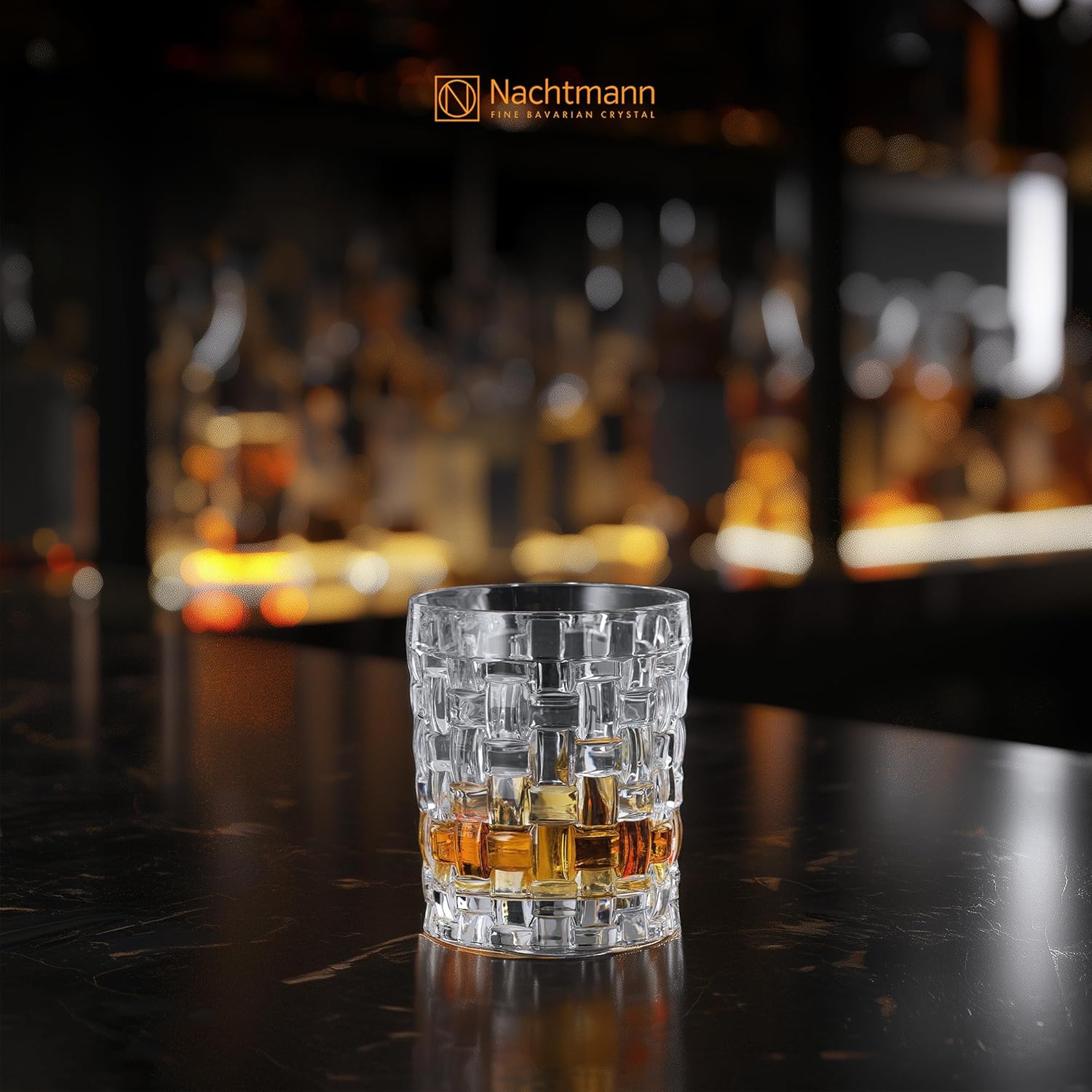 NACHTMANN Premium Crystal Whisky Tumbler - Set of 6, 330 ML - Premium glass tumblers from Nachtmann - Just Rs. 4041! Shop now at Surana Sons
