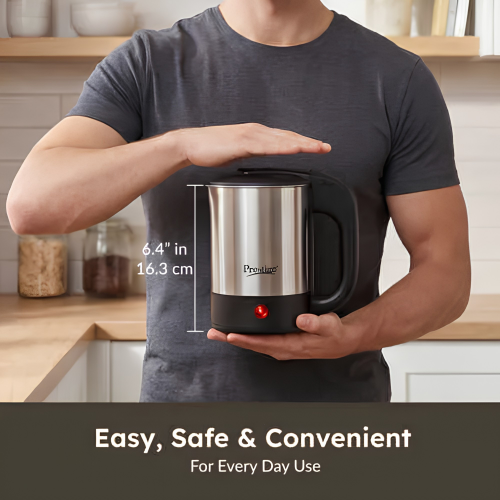 PRESTIGE Electic Travel Kettle 0.5 L V2 (0.5 L with Concealed Element)