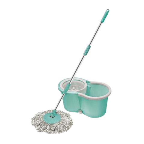 Spotzero By Milton Smart Spin Mop with Bucket Floor Mop Aqua
