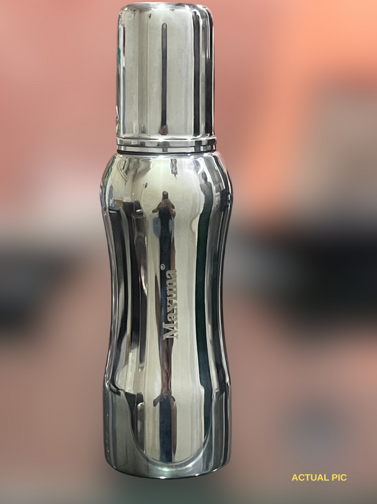 Maxima Amulya Stainless Steel Baby Feeding Bottle | 250 ML