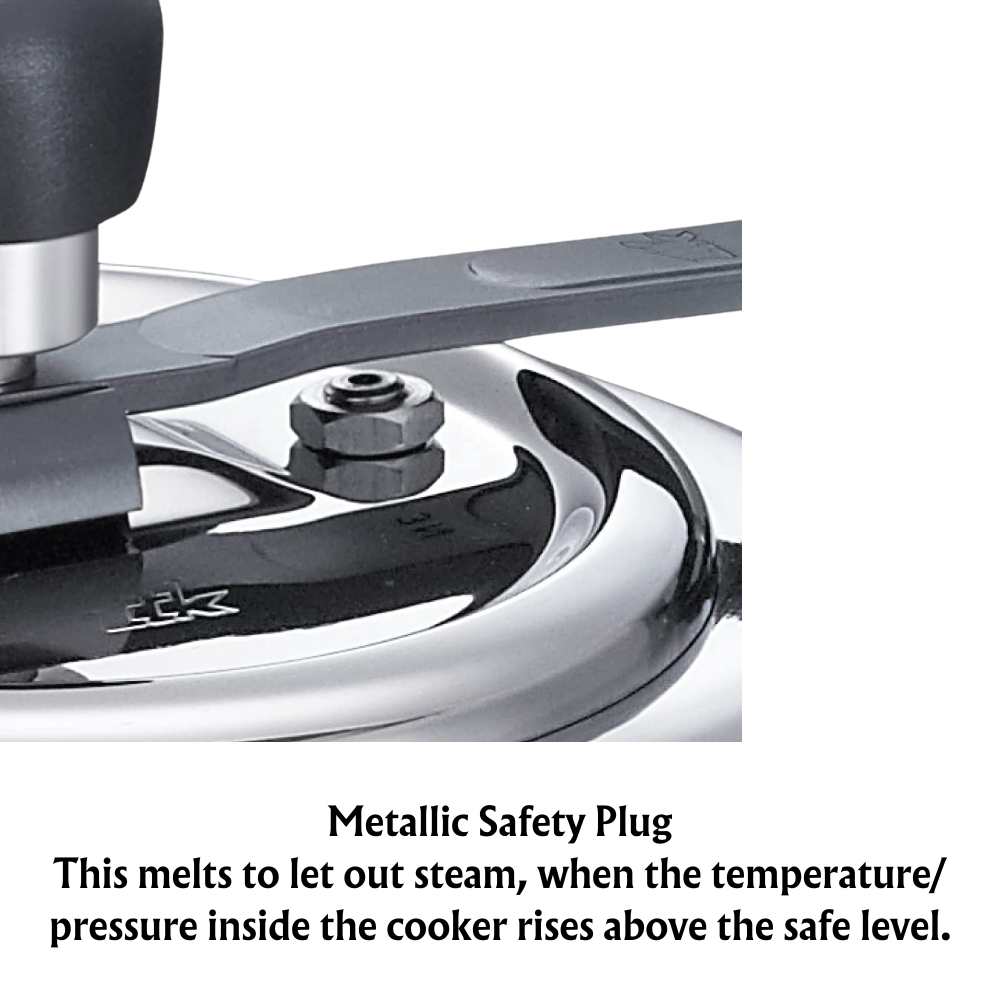 Prestige Nakshatra Essential Svachh Stainless Steel Pressure Cooker, Triply Bottom - Premium SS pressure cooker from prestige - Just Rs. 1892! Shop now at Surana Sons
