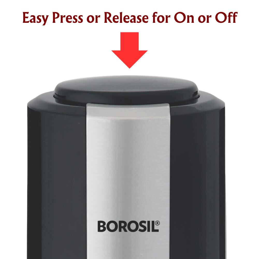 Borosil Chef Delite Electric Chopper for Kitchen, chop-n-store’ plastic bowl with lid, Vegetable Chopper, Cutter, Chop, Mince, Dice, Whisk, Blend - Premium Chopper from Borosil - Just Rs. 1650! Shop now at Surana Sons