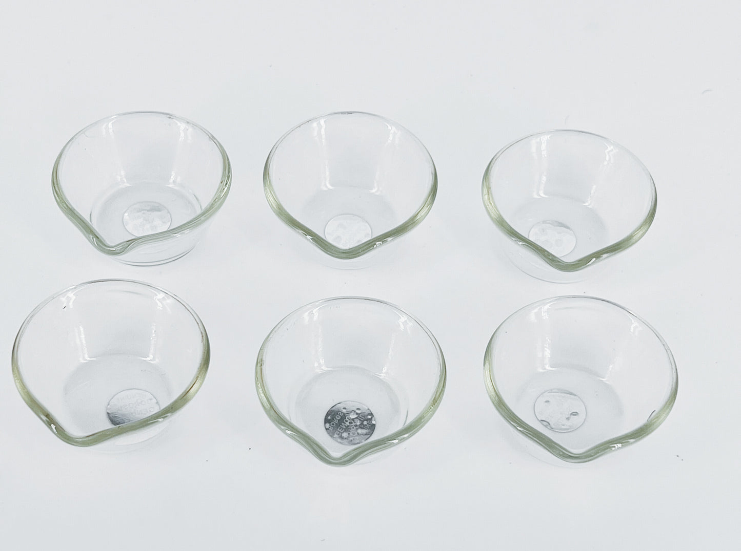 Borosil Glass Diya, Set of 6, 100% Borosilicate, Scratch & Chip Resistant - Premium Glass Diya from Borosil - Just Rs. 380! Shop now at Surana Sons