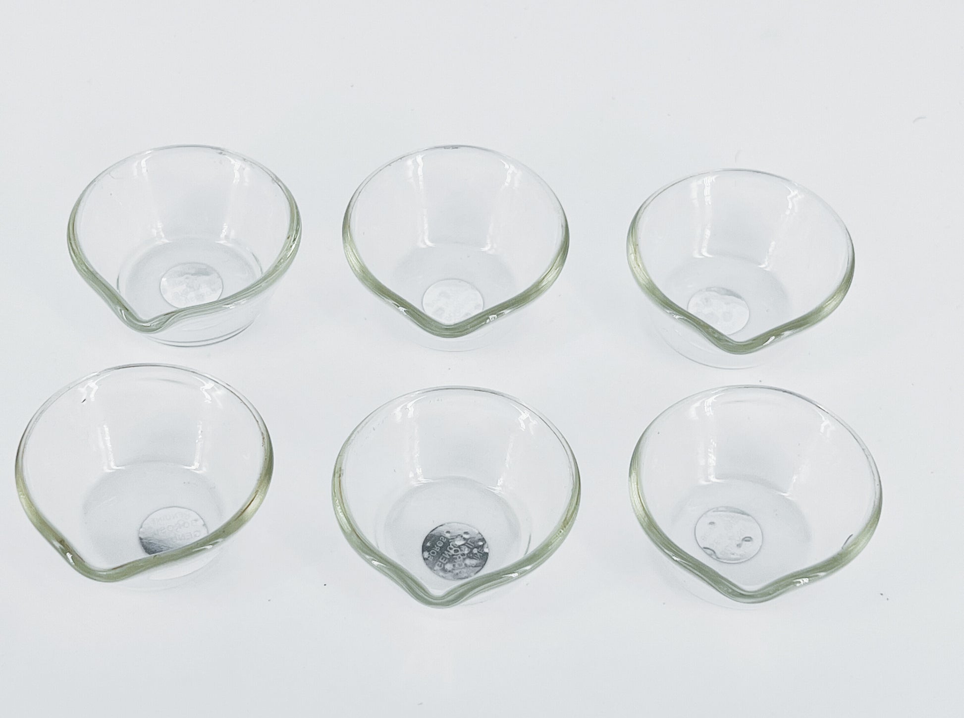 Borosil Glass Diya, Set of 6, 100% Borosilicate, Scratch & Chip Resistant - Premium Glass Diya from Borosil - Just Rs. 380! Shop now at Surana Sons