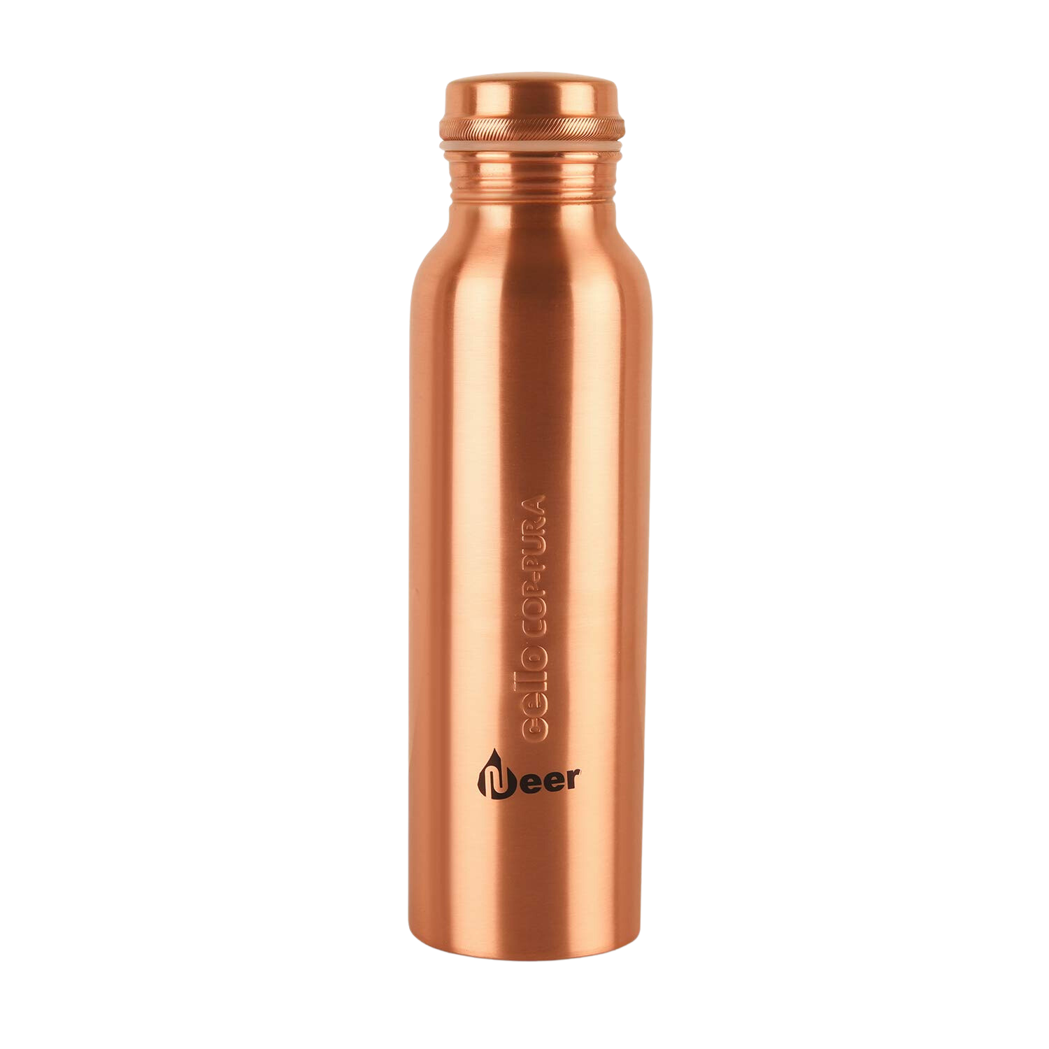 Cello COP-PURA Copper Water Bottle, 1000 ml - Premium copper water bottles from Cello - Just Rs. 977! Shop now at Surana Sons