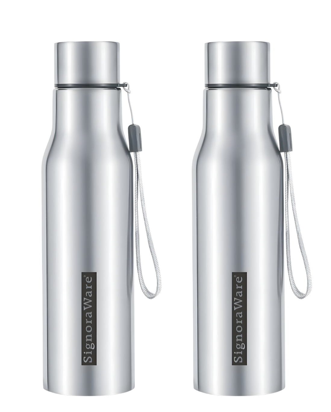 SIGNORAWARE Blaze Stainless steel Water Bottle, 1 Litre | Reusable | Dishwasher Safe | Wide Mouth | Fridge safe | Ideal for Office Use | Great for Camping | Sports & Outdoor Activities