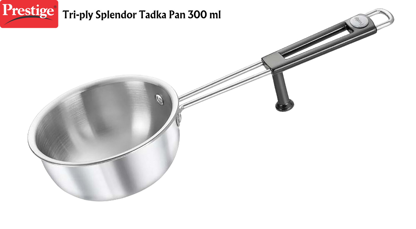 PRESTIGE Tri-ply Splendor Tadka Pan - Premium  from Surana Sons - Just Rs. 505! Shop now at Surana Sons