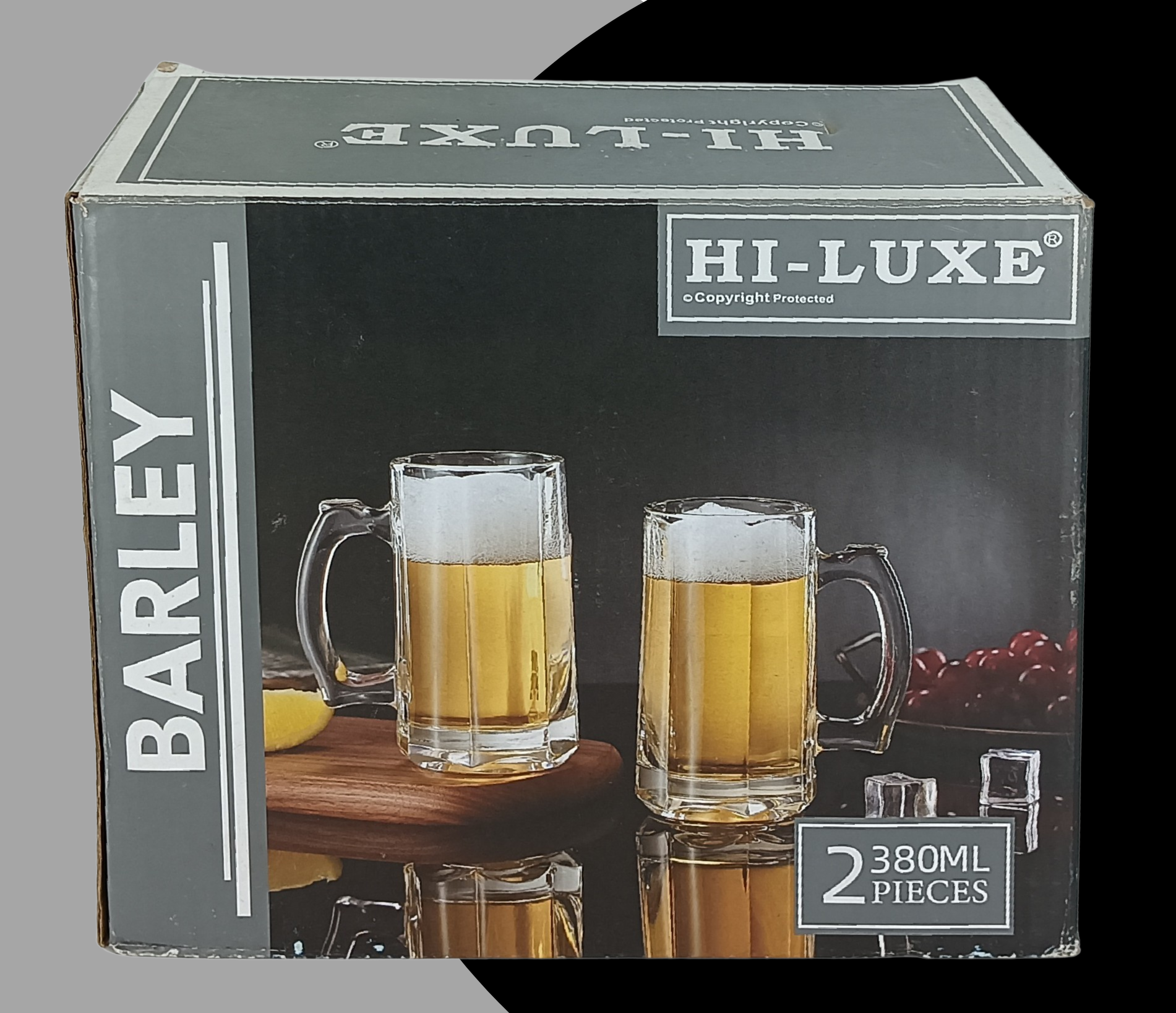 HILUXE Beer/Juice Mug | 380 ML - Premium Beer Juice Mug from Hiluxe - Just Rs. 325! Shop now at Surana Sons