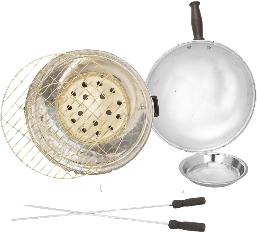 PEACOCK Gas Tandoor Deluxe | Multi Purpose Oven | Barbeque Griller/Bati/Pizza/Tandoori Roti Maker - Premium Gas Tandoor from Peacock - Just Rs. 2090! Shop now at Surana Sons