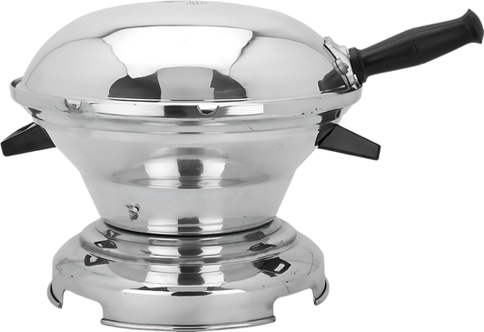 PEACOCK Gas Tandoor Deluxe | Multi Purpose Oven | Barbeque Griller/Bati/Pizza/Tandoori Roti Maker - Premium Gas Tandoor from Peacock - Just Rs. 2090! Shop now at Surana Sons