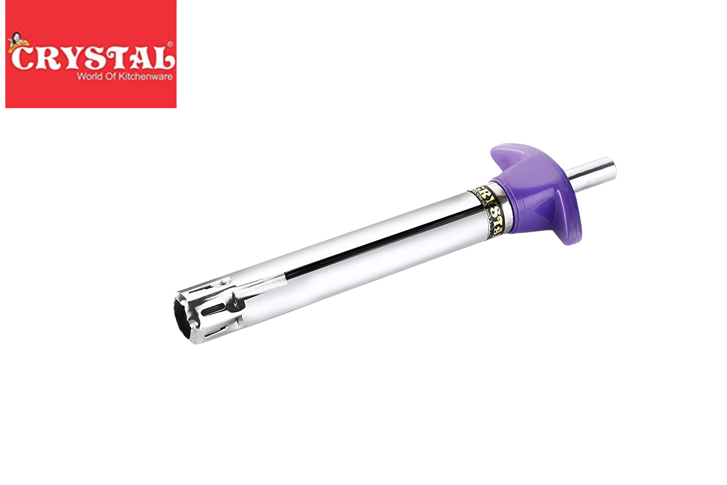 Crystal  Stainless Steel Gas Lighter For Kitchen Gas Stoves, Assorted (Color and Design May Vary) - Premium Gas Lighter from Crystal - Just Rs. 205! Shop now at Surana Sons