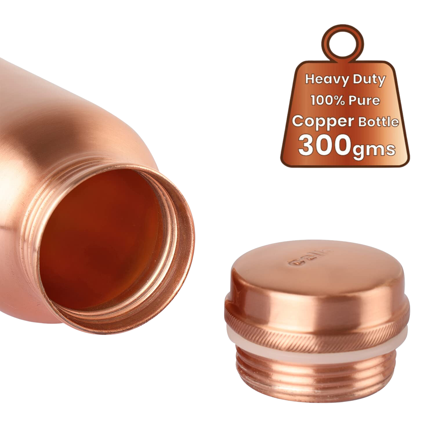 Cello COP-PURA Copper Water Bottle, 1000 ml - Premium copper water bottles from Cello - Just Rs. 977! Shop now at Surana Sons