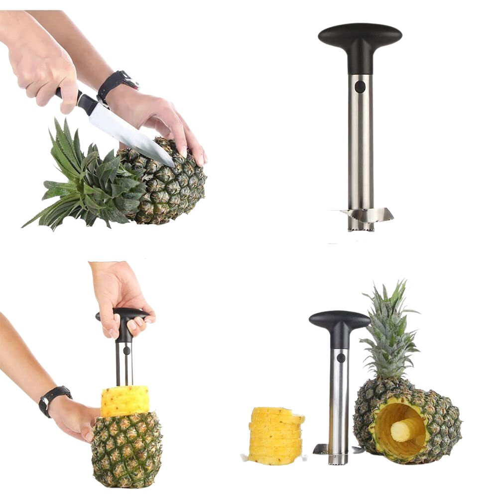 Stainless Steel Pineapple Cutter | Pineapple Slicer - Premium Pineapple cutter corer from Generic - Just Rs. 195! Shop now at Surana Sons