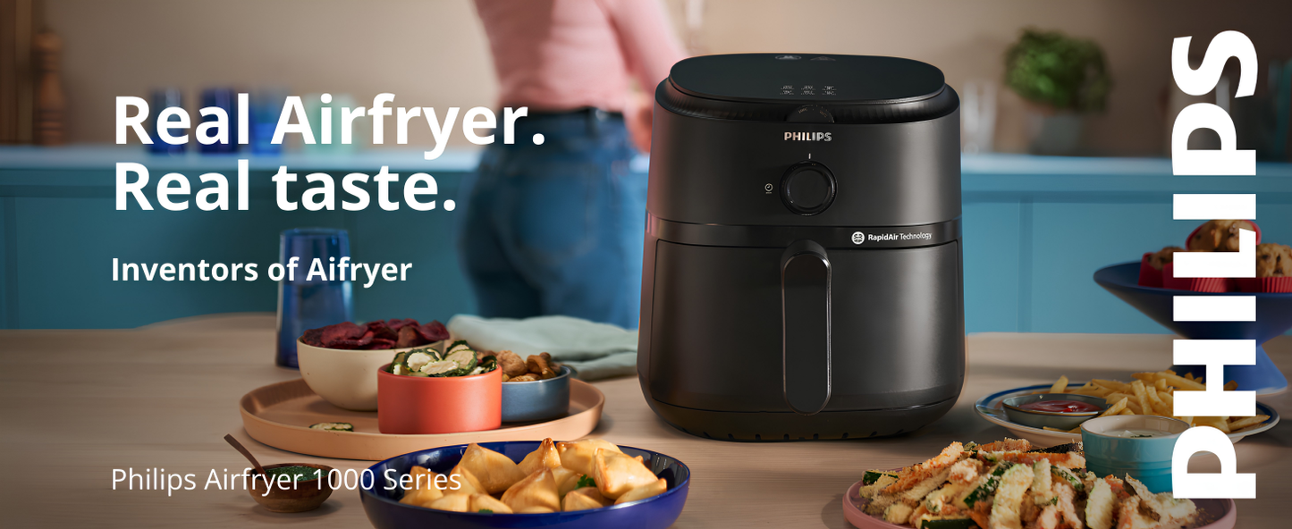 PHILIPS 4.2L Airfryer with Rapid Air Technology - NA120/00