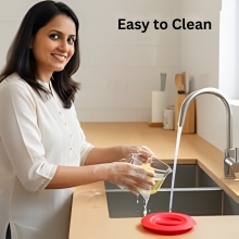 SIGNORAWARE Borosilicate 1 Ltr Glass Measuring Cup | Measurement Scale | Microwave & Oven Safe | Dishwasher safe | Sturdy Thick Glass | Measuring Liquids | Best for Baking & Storing