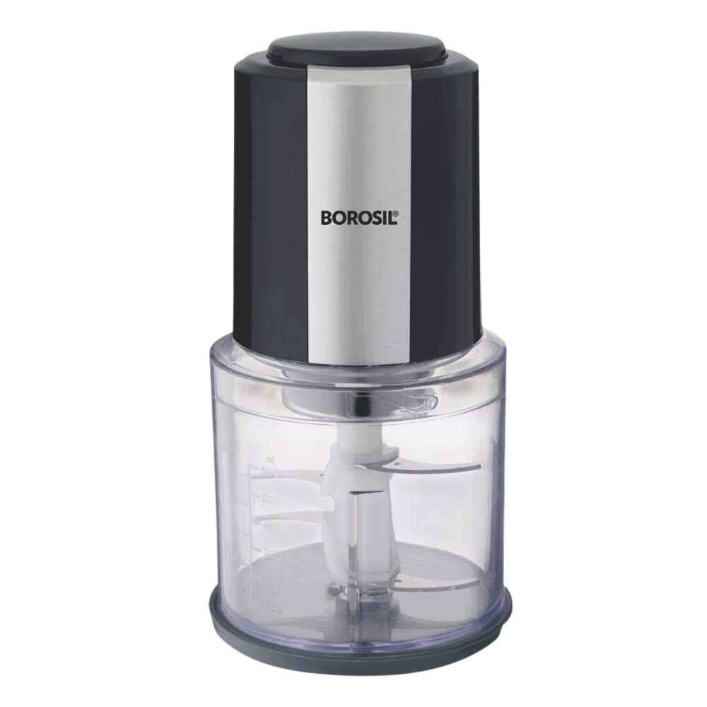 Borosil Chef Delite Electric Chopper for Kitchen, chop-n-store’ plastic bowl with lid, Vegetable Chopper, Cutter, Chop, Mince, Dice, Whisk, Blend - Premium Chopper from Borosil - Just Rs. 1522! Shop now at Surana Sons