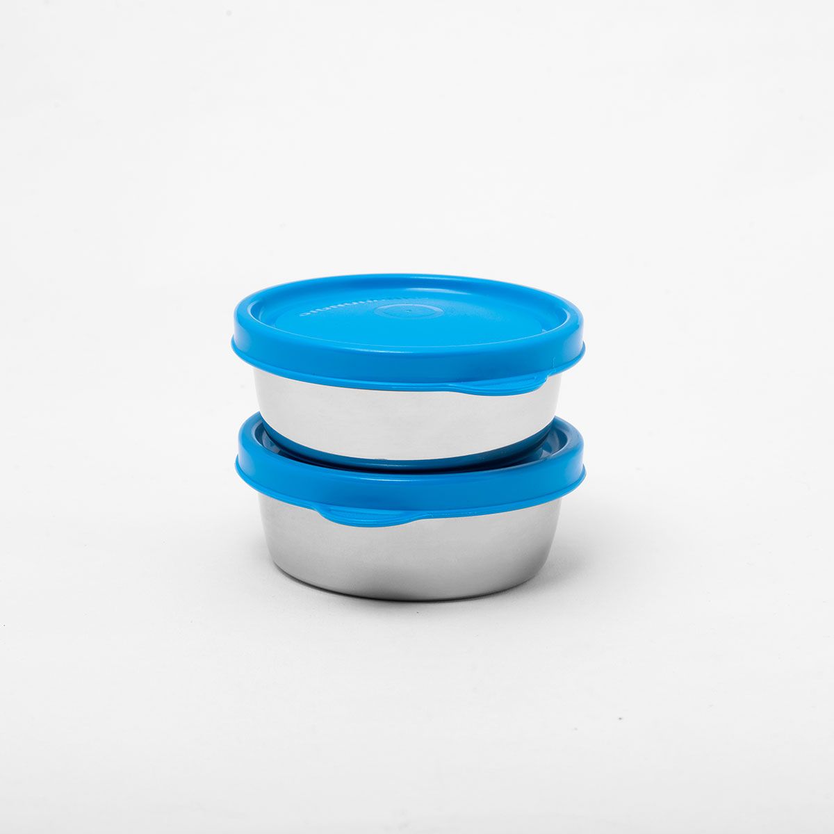 Signoraware Stainless Steel Mini Mate Container with Silicon Leakproof Airtight Lid, 60 ml Each, Set of 2 X 2 Sets (4 Pcs) - Premium Leak Proof Containers from Signoraware - Just Rs. 425! Shop now at Surana Sons