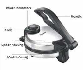 Prestige Roti Maker - Premium Roti Maker from Prestige - Just Rs. 2399! Shop now at Surana Sons